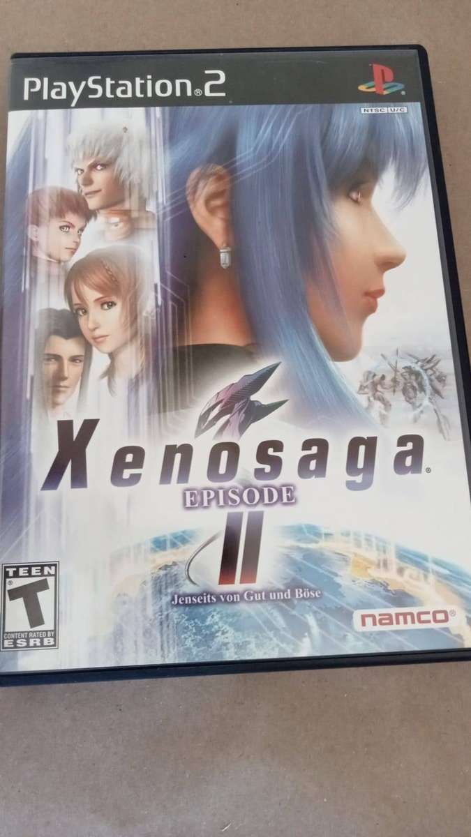 Xenosaga Episode II: Jenseits von Gut und Böse (PS2) - Rare NTSC 2-Disc Set