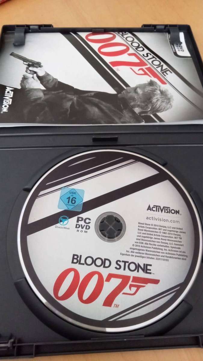 James Bond 007: Blood Stone (PC DVD-ROM) - Rare Physical Copy - Complete with Manual