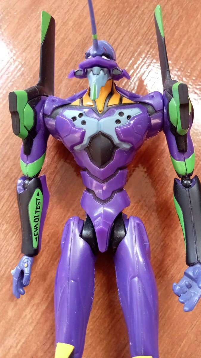 Neon Genesis Evangelion EVA Unit-01 Action Figure with Accessories (Loose)