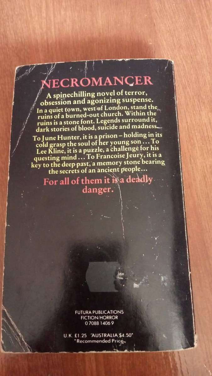 Necromancer by Robert Holdstock (Vintage 1978 Futura Paperback)