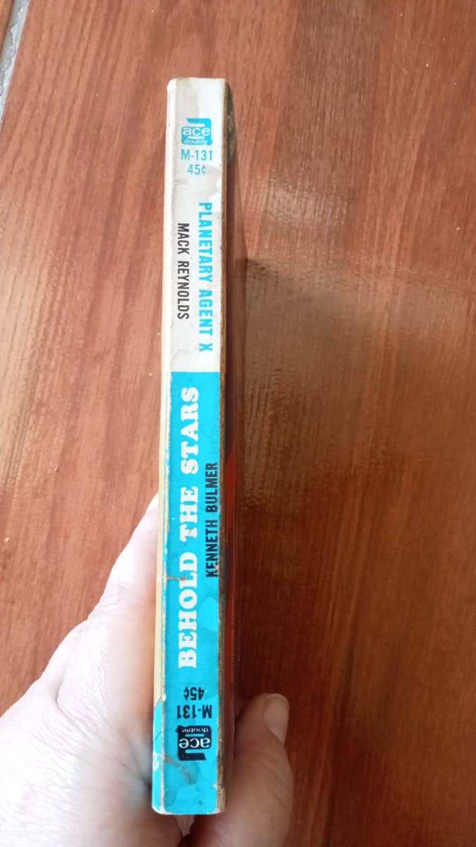 Vintage Ace Double Sci-Fi Paperback (1965): Planetary Agent X / Behold the Stars