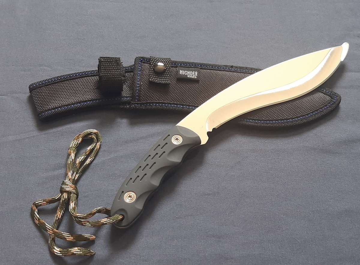 STURDY 30CM KUKRI TACTICAL KNIFE