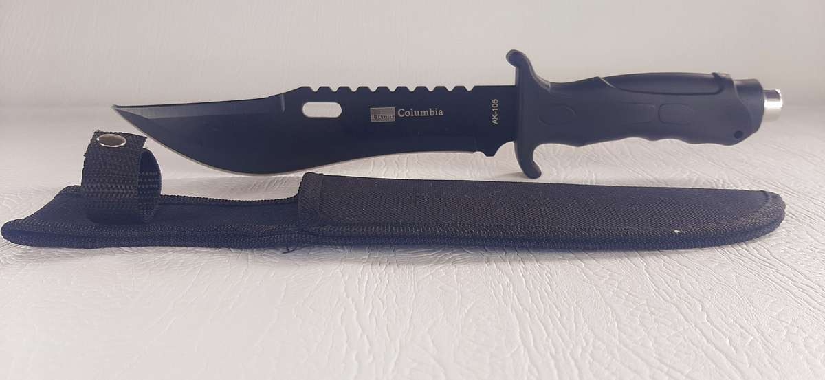 32CM COLUMBIA HUNTING / SURVIVAL KNIFE WITH SHEATH