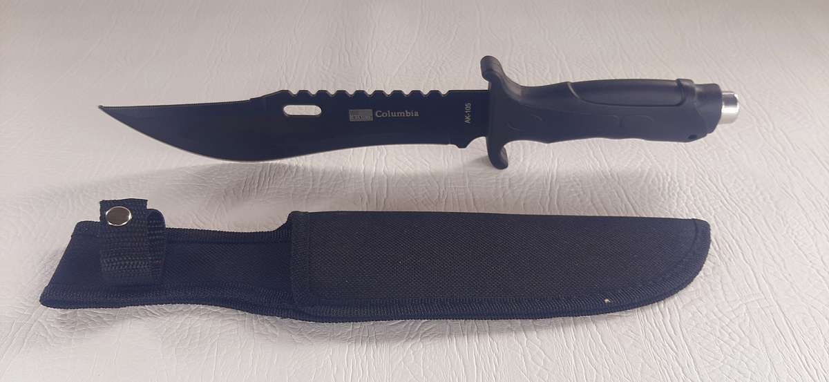 32CM COLUMBIA HUNTING / SURVIVAL KNIFE WITH SHEATH