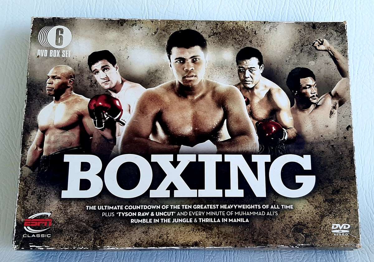 6 DVD BOX SET ON BOXING - 10 GREATEST HEAVY WEIGHTS OF ALL TIME