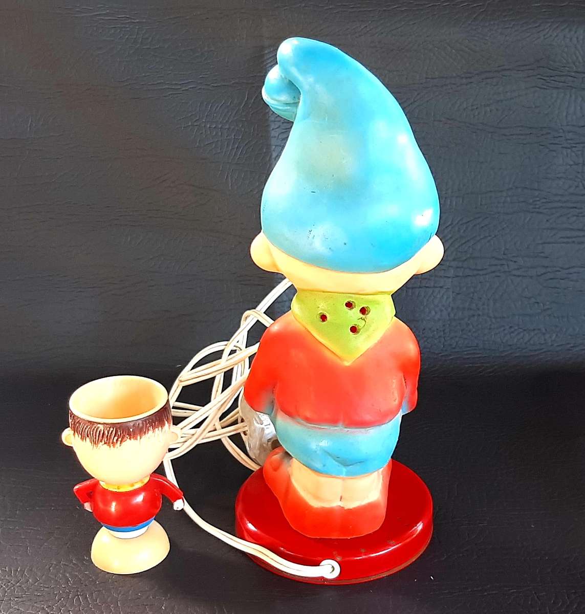 VINTAGE AND RARE NODDY NIGHTLIGHT (WORKING) AND NODDY EGG HOLDER