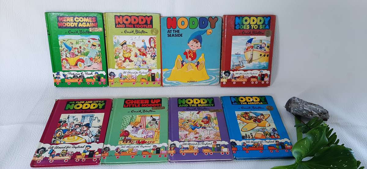 RARE COLLECTION OF 1980'S NODDY BOOKS!