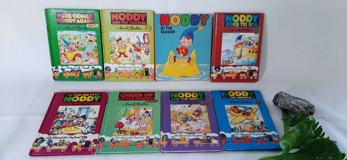 RARE COLLECTION OF 1980'S NODDY BOOKS!