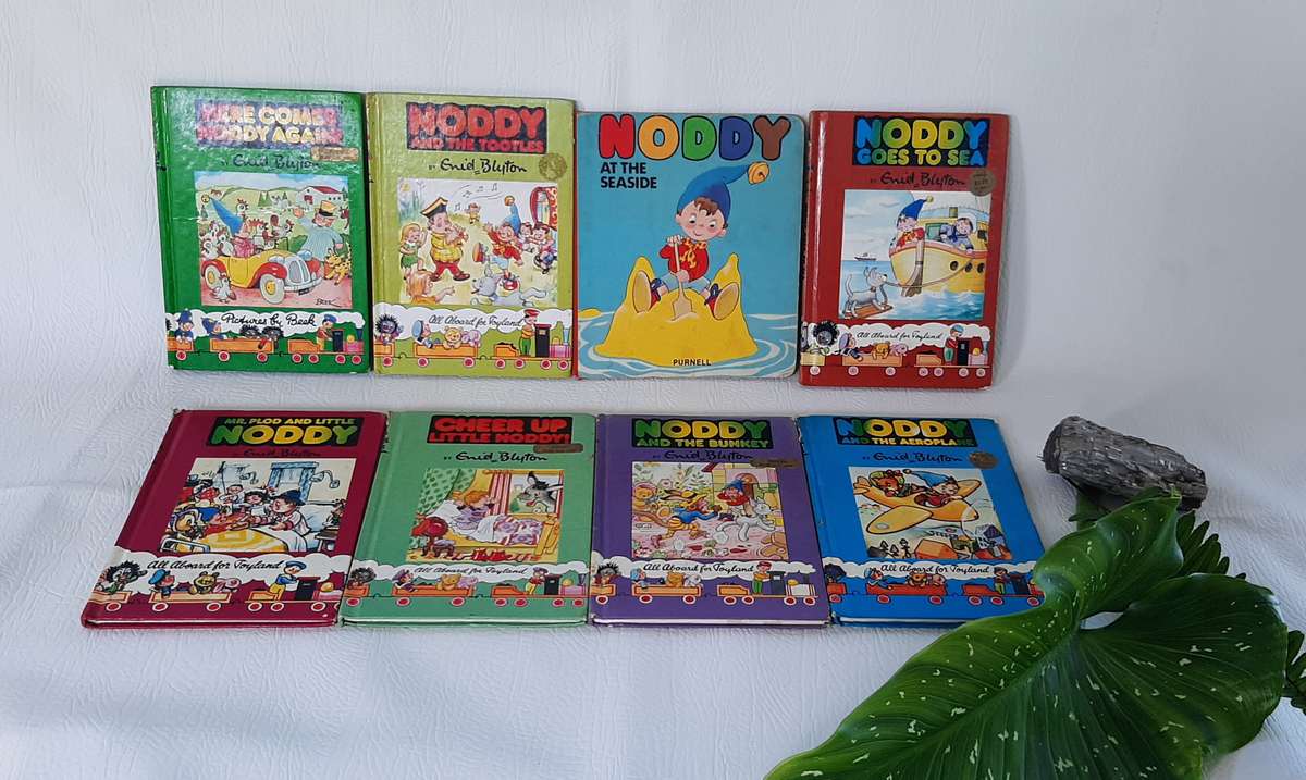 RARE COLLECTION OF 1980'S NODDY BOOKS!