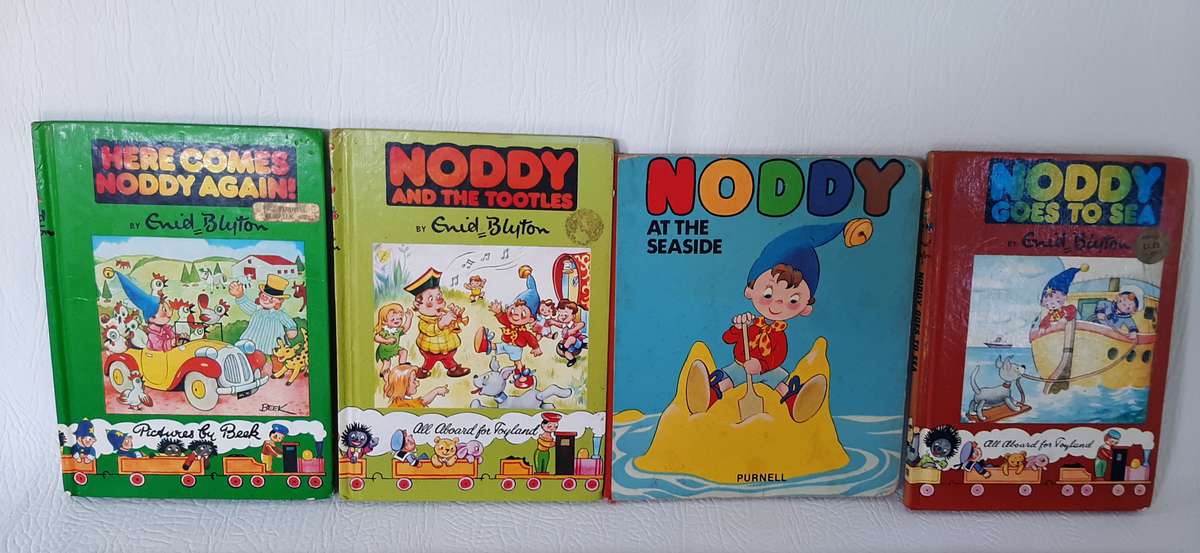 RARE COLLECTION OF 1980'S NODDY BOOKS!