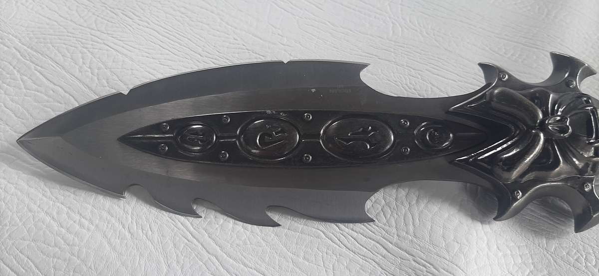 DAGGER OF JUSTICE - IMPOSING & HEAVY STAINLESS-STEEL BLADE (44CM)