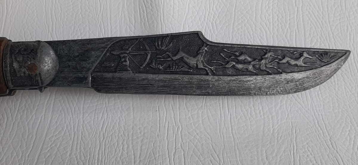 RARE GERMAN GRAVITY HUNTING KNIFE - 510MM TOTAL LENGTH