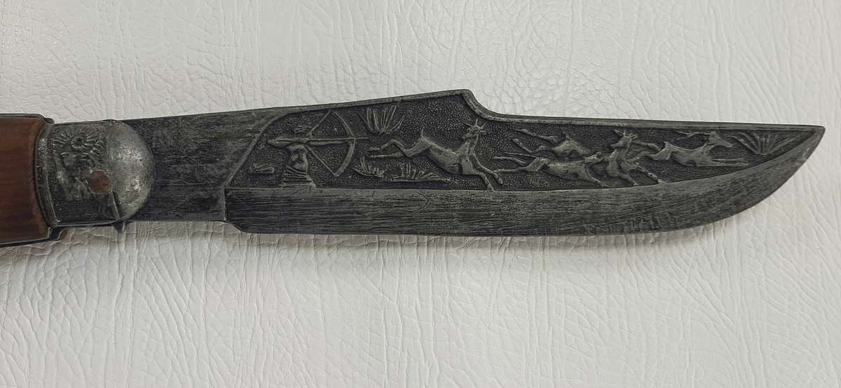 RARE GERMAN GRAVITY HUNTING KNIFE - 510MM TOTAL LENGTH