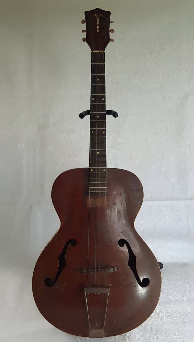 RARE VINTAGE REX LANCER ARCHTOP GUITAR - A PIECE OF MUSICAL HISTORY!