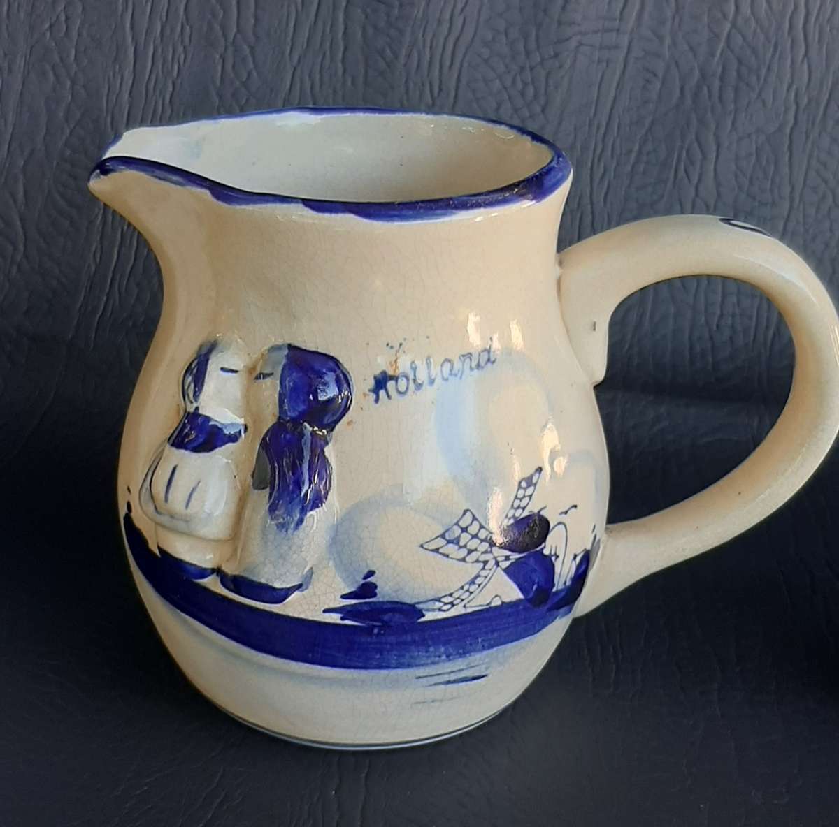 CHARMING DELFTWARE COLLECTION - JUGS, BELL & PLATE