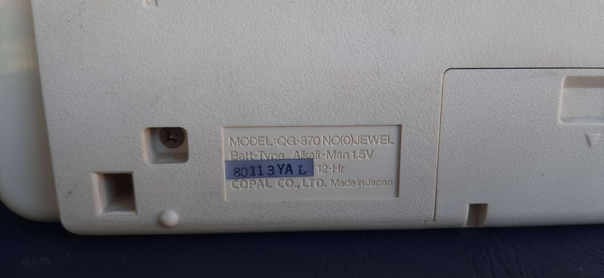 VINTAGE COPAL QUARTZ FLIP CLOCK - A TIME CAPSULE FROM THE GOLDEN ERA!