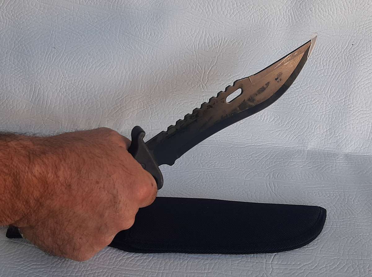 32CM COLUMBIA HUNTING / SURVIVAL KNIFE WITH SHEATH