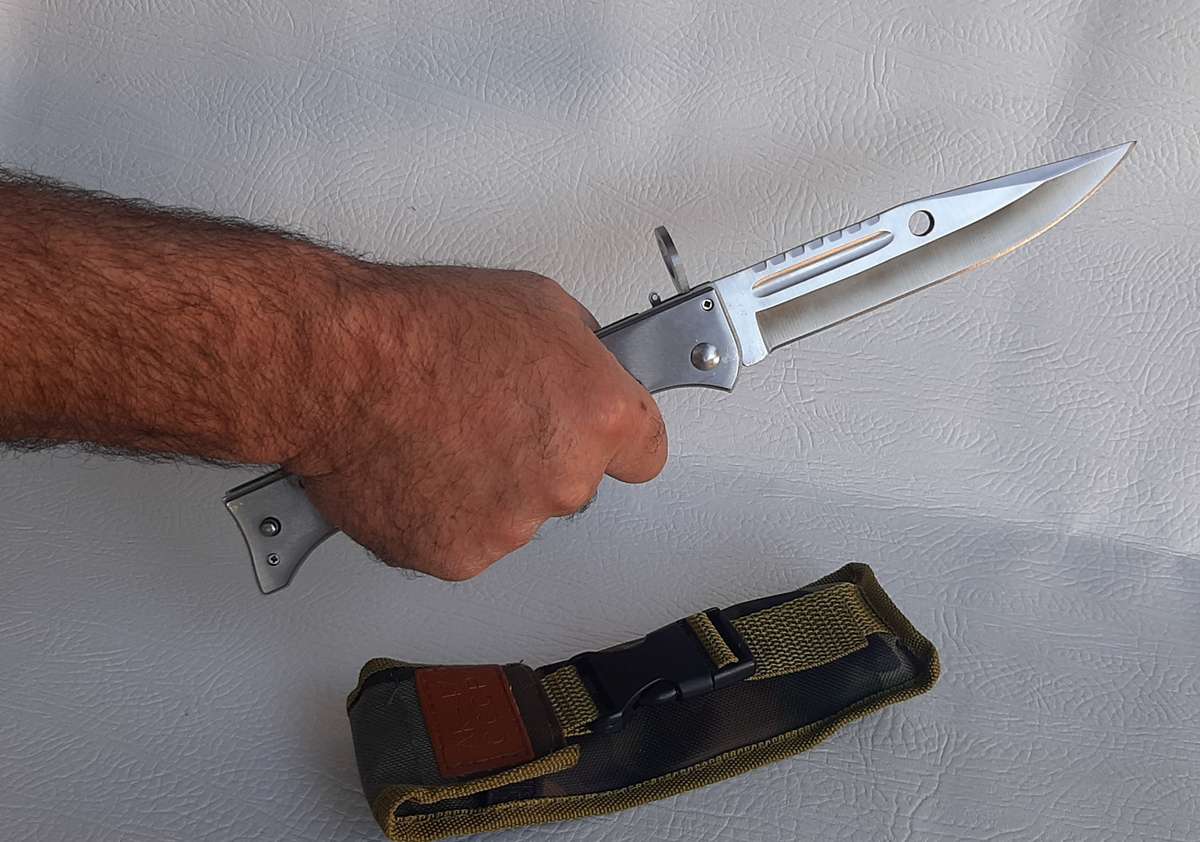 LARGE 34CM SWITCHBLADE TACTICAL KNIFE