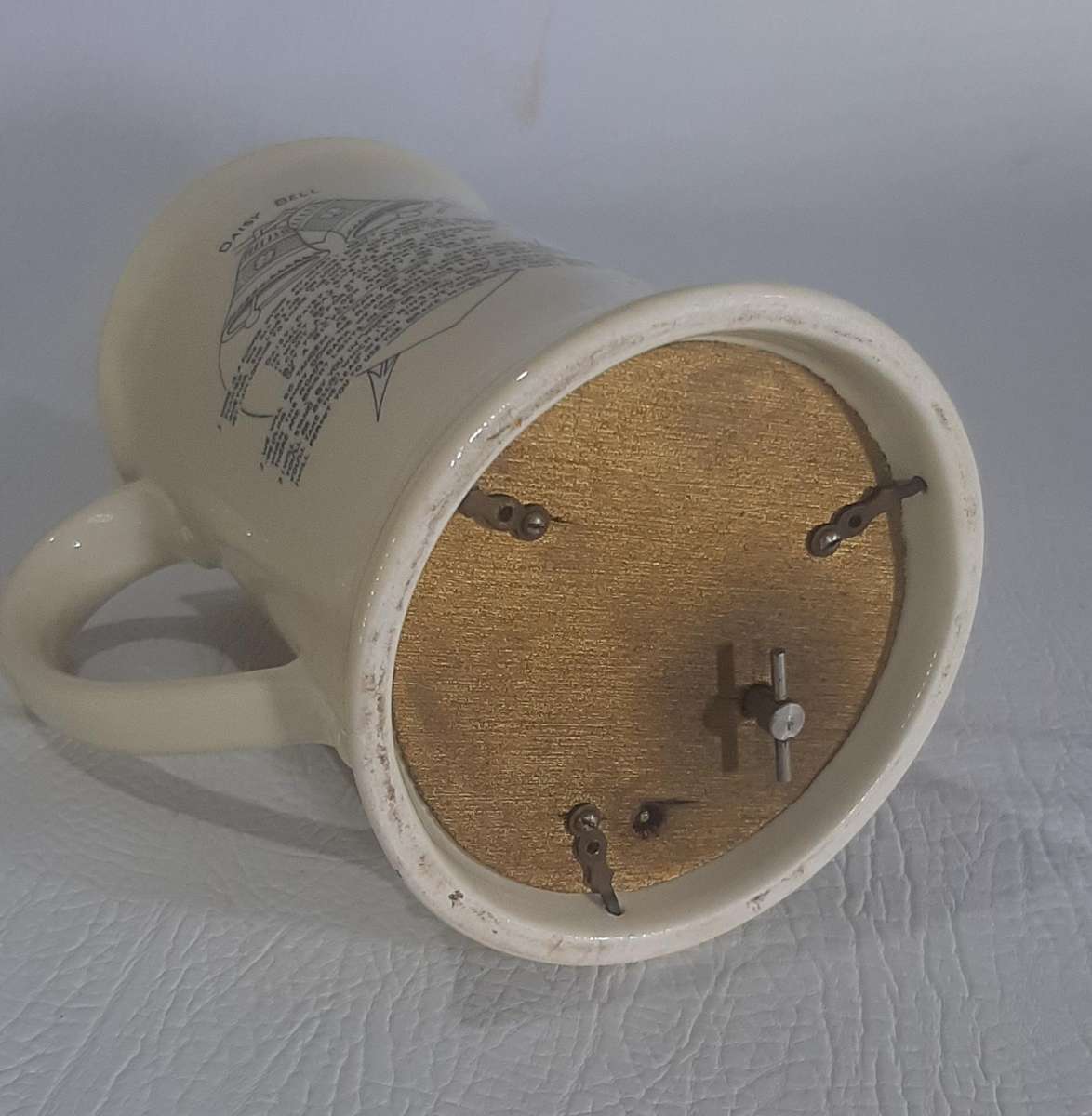 VINTAGE CROWN DEVON FIELDINGS MUSICAL MUG - DAISY BELL (BICYCLE BUILT FOR TWO)