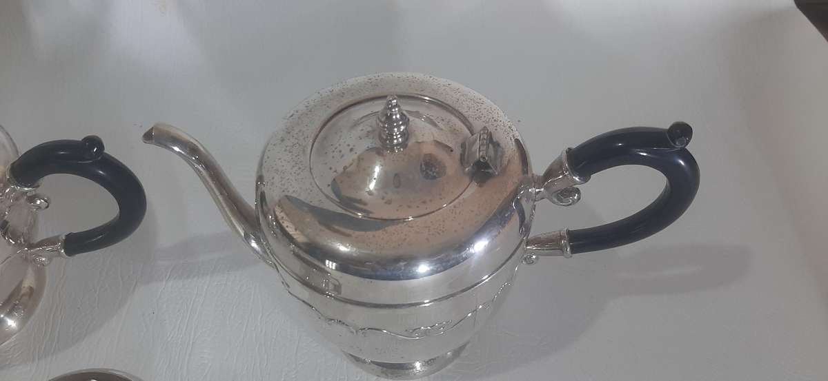 ELEGANT SILVER-PLATED TEA SERVICE SET - TIMELESS CLASSIC