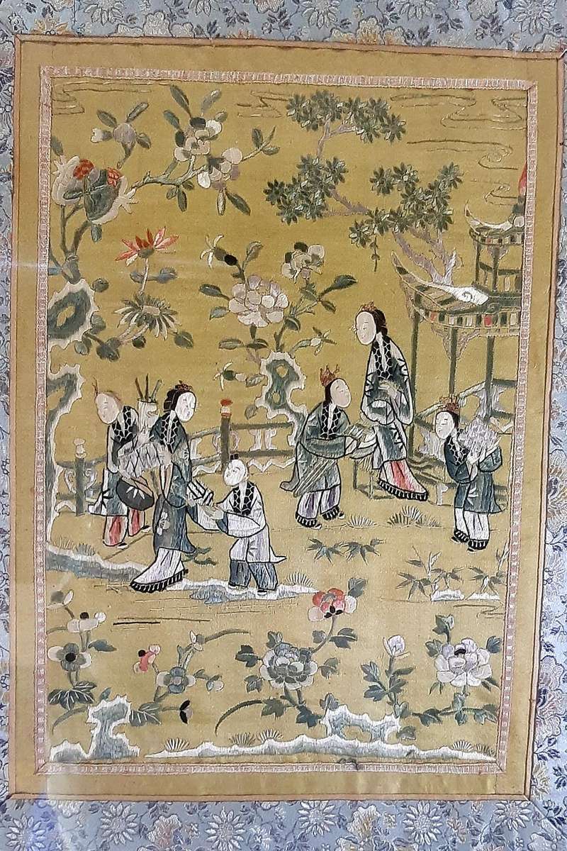 EXQUISITE EASTERN SILK EMBROIDERY - A JOURNEY THROUGH TIME