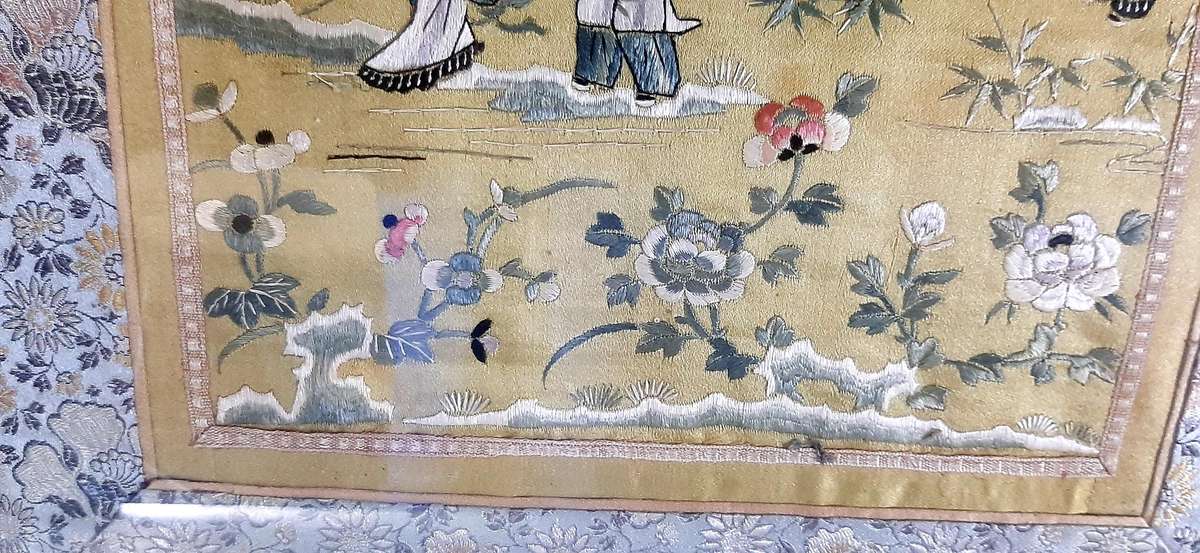 EXQUISITE EASTERN SILK EMBROIDERY - A JOURNEY THROUGH TIME
