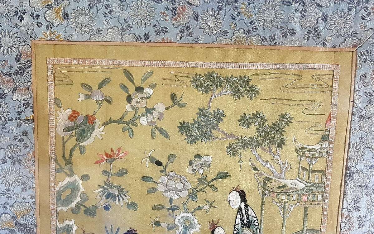 EXQUISITE EASTERN SILK EMBROIDERY - A JOURNEY THROUGH TIME