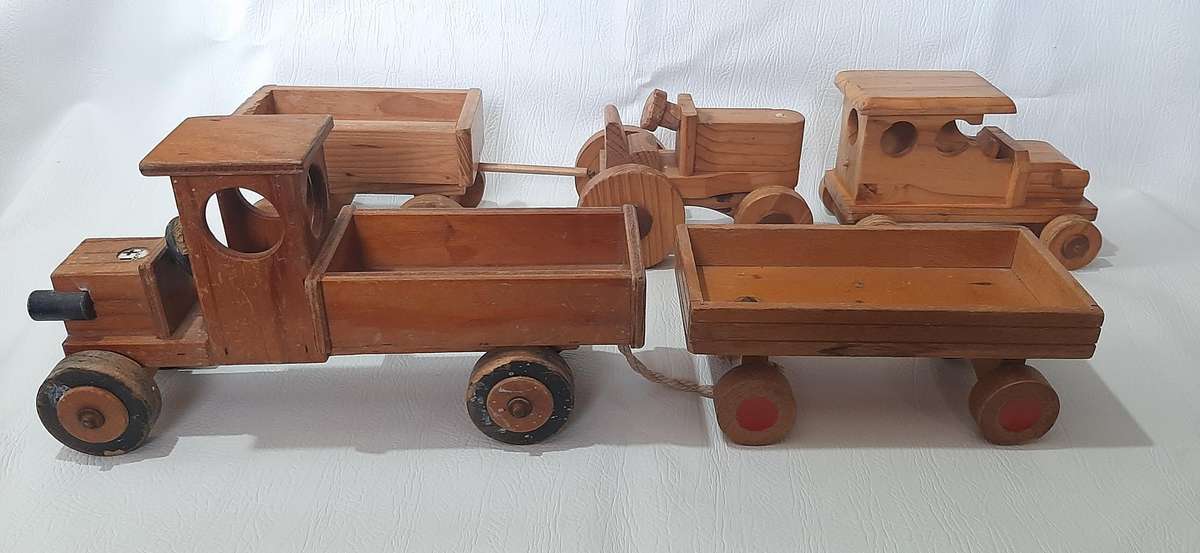 HANDCRAFTED WOODEN TOY COLLECTION - UNIQUE, TIMELESS & EXPERTLY MADE