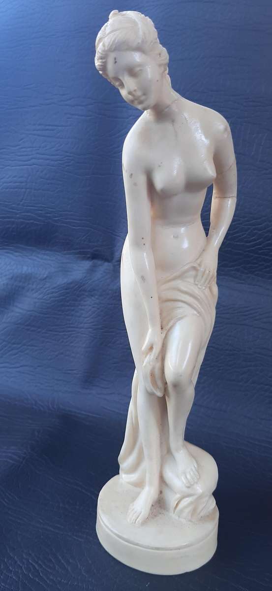 GRACE IN RESILIENCE  A. SANTINI ITALIAN STATUE (24.5 CM)