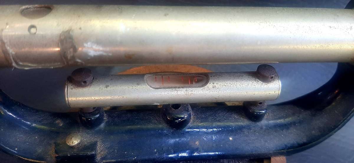 VINTAGE THEODOLITE  HEAVY METAL BODY, STAINLESS SCOPE, WORKING OPTICS (32CM)