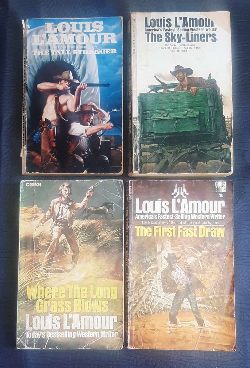 LOUIS LAMOUR PAPERBACK COLLECTION  16 WESTERN CLASSICS