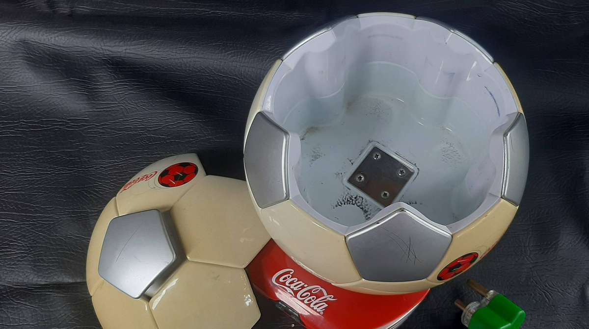 COCA-COLA COOLER & WARMER BOX  ELECTRIC, RETRO, FUNCTIONAL