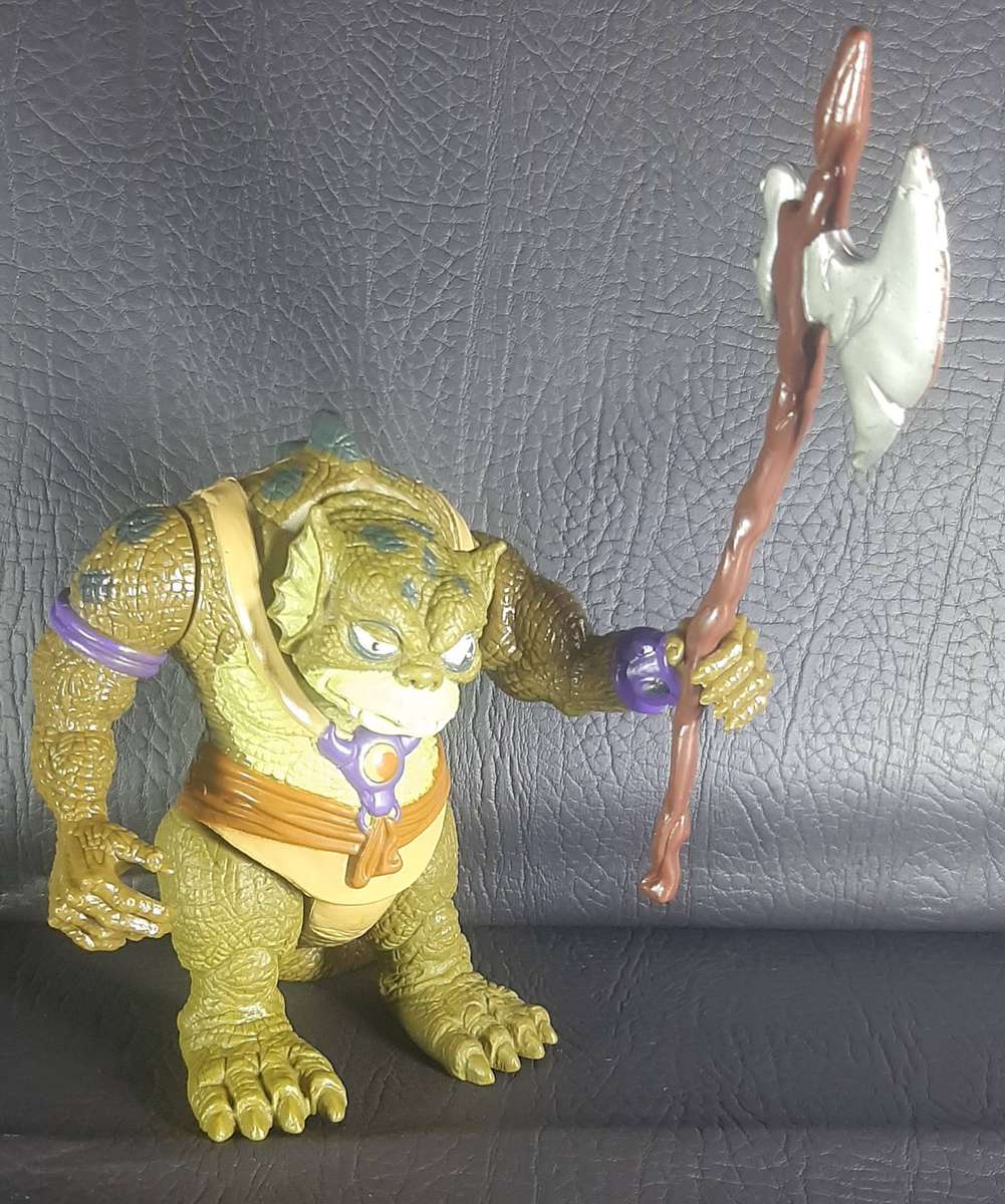 S-S-SLITHE  SERIES ONE (1985)  EVIL REPTILIAN GENERAL WITH STAFF OF SERPENT POWER  THUNDERCATS VI