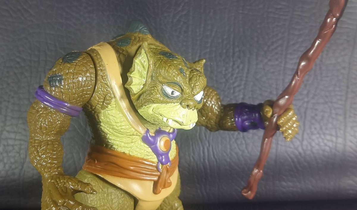 S-S-SLITHE  SERIES ONE (1985)  EVIL REPTILIAN GENERAL WITH STAFF OF SERPENT POWER  THUNDERCATS VI