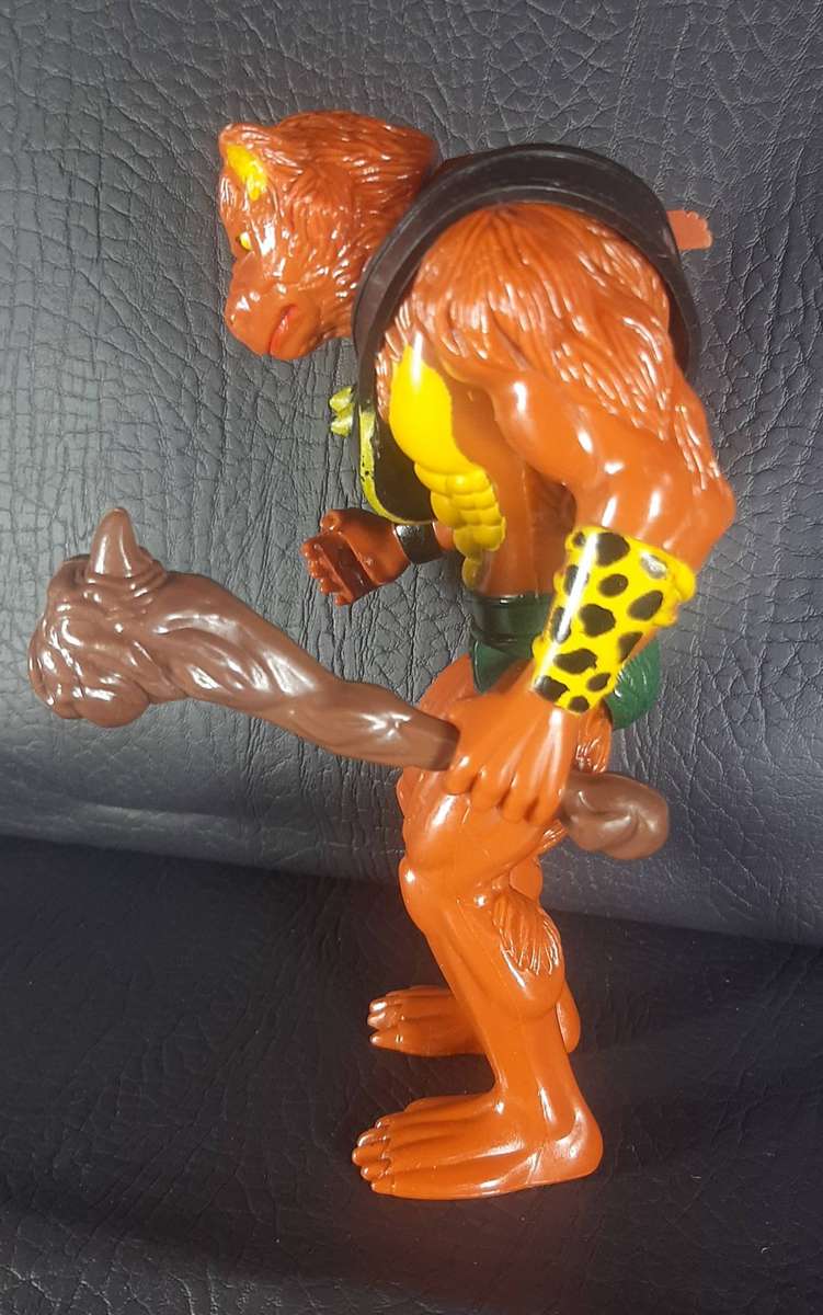 JACKALMAN  SERIES ONE (1985)  MUTANT HYENA WARRIOR WITH WOLF-HEAD CLUB  THUNDERCATS VILLAIN
