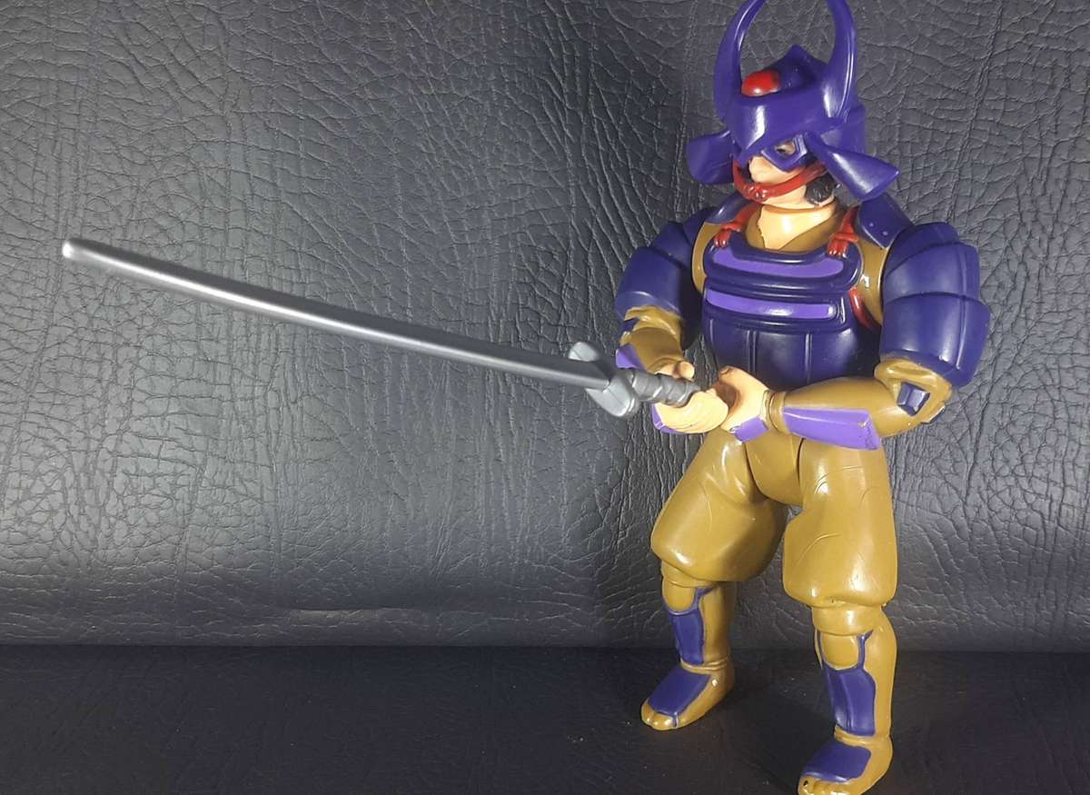 HACHIMAN  SERIES TWO (1986)  HONOR-BOUND SAMURAI WITH THUNDER-CUTTER  THUNDERCATS ALLY  LJN