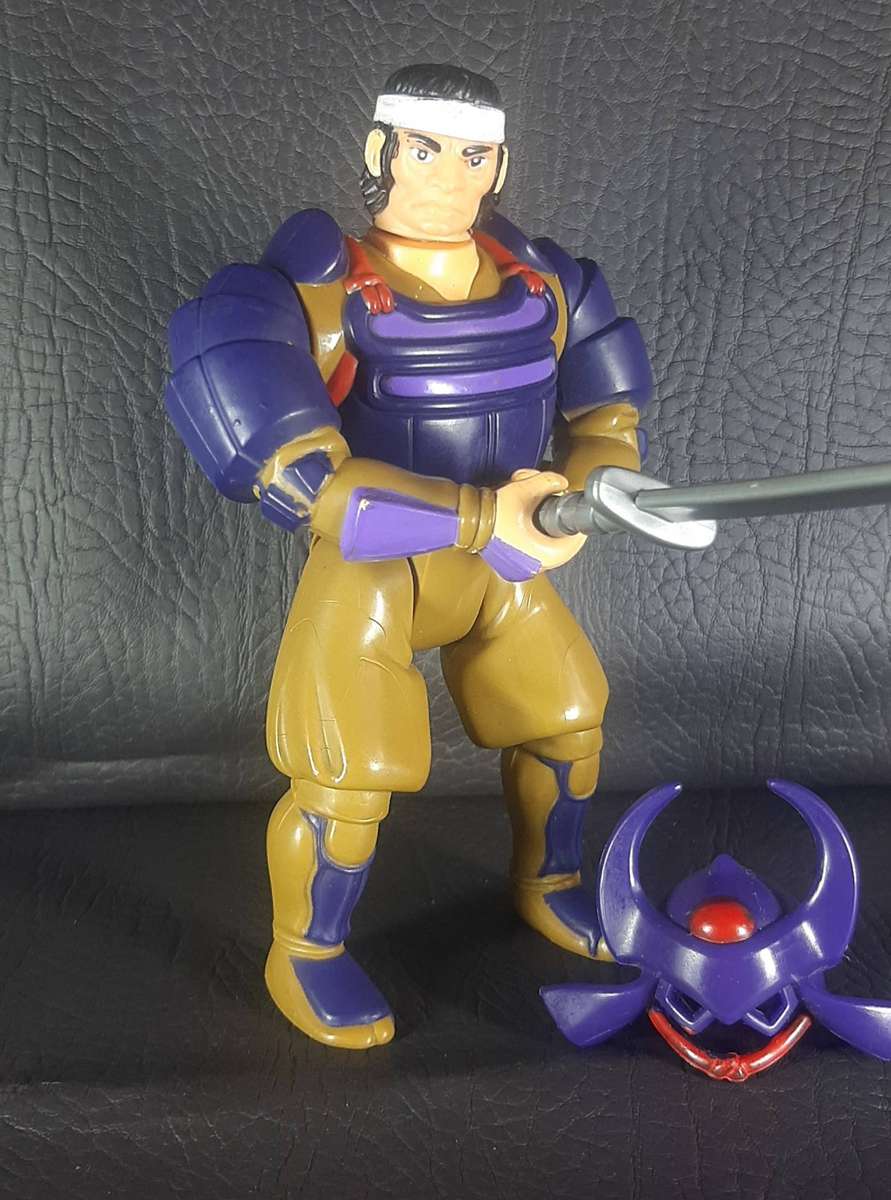 HACHIMAN  SERIES TWO (1986)  HONOR-BOUND SAMURAI WITH THUNDER-CUTTER  THUNDERCATS ALLY  LJN