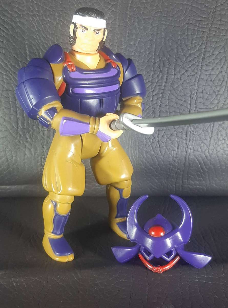 HACHIMAN  SERIES TWO (1986)  HONOR-BOUND SAMURAI WITH THUNDER-CUTTER  THUNDERCATS ALLY  LJN