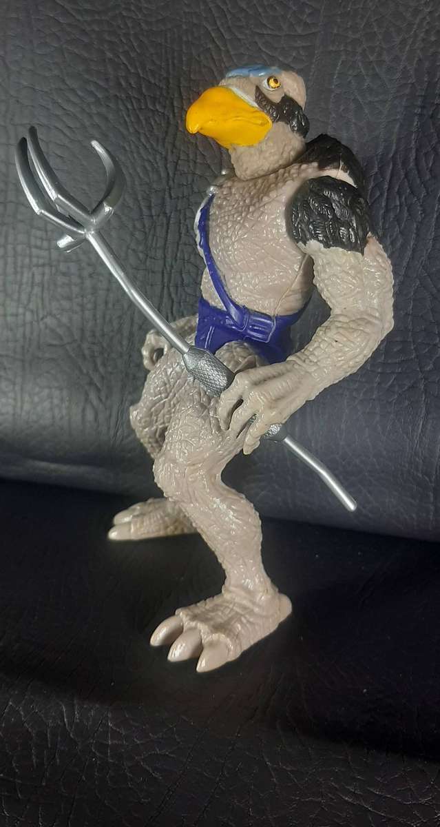 VULTUREMAN  SERIES TWO (1986)  MUTANT SCIENTIST WITH SILVER TRIDENT  THUNDERCATS VILLAIN  LJN