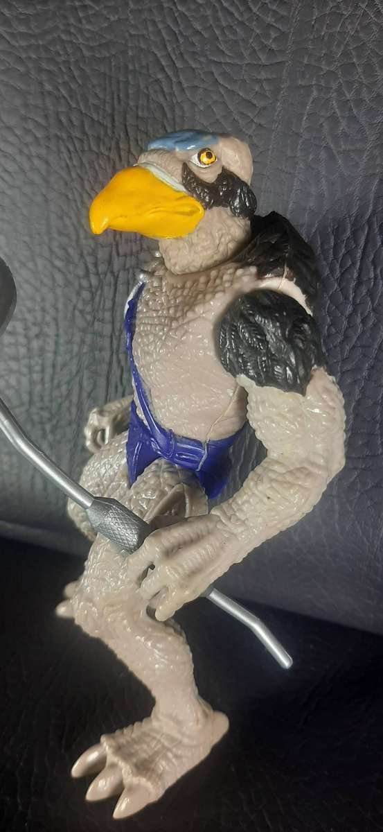 VULTUREMAN  SERIES TWO (1986)  MUTANT SCIENTIST WITH SILVER TRIDENT  THUNDERCATS VILLAIN  LJN