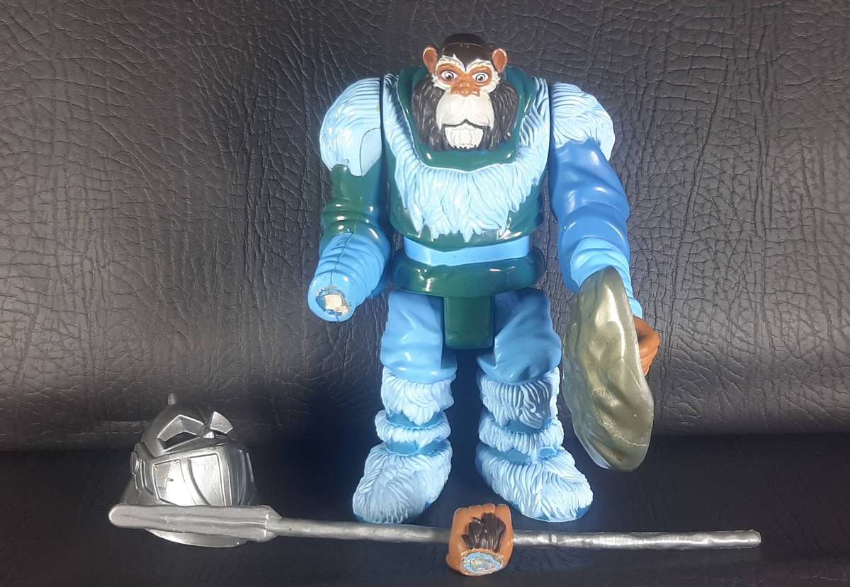 SNOWMAN OF HOOK MOUNTAIN  SERIES TWO (1986)  THUNDERCATS ALLY WITH SPEAR & HELMET  LJN