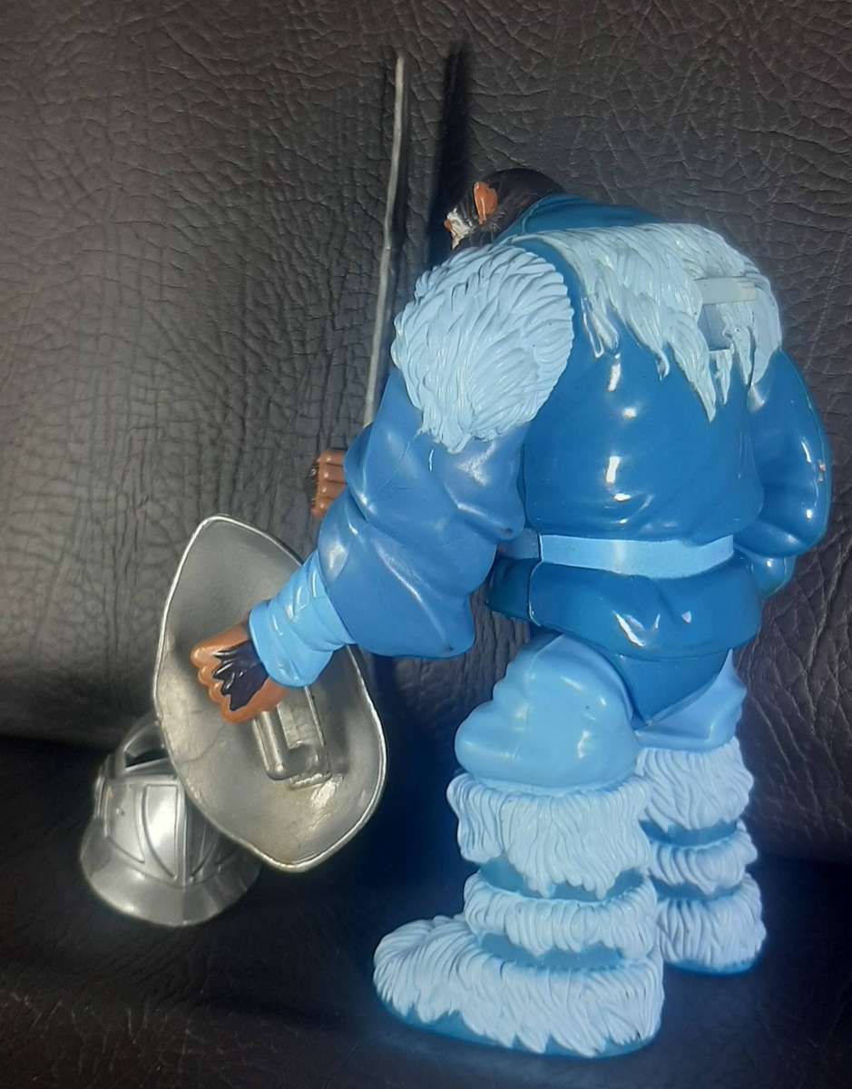 SNOWMAN OF HOOK MOUNTAIN  SERIES TWO (1986)  THUNDERCATS ALLY WITH SPEAR & HELMET  LJN