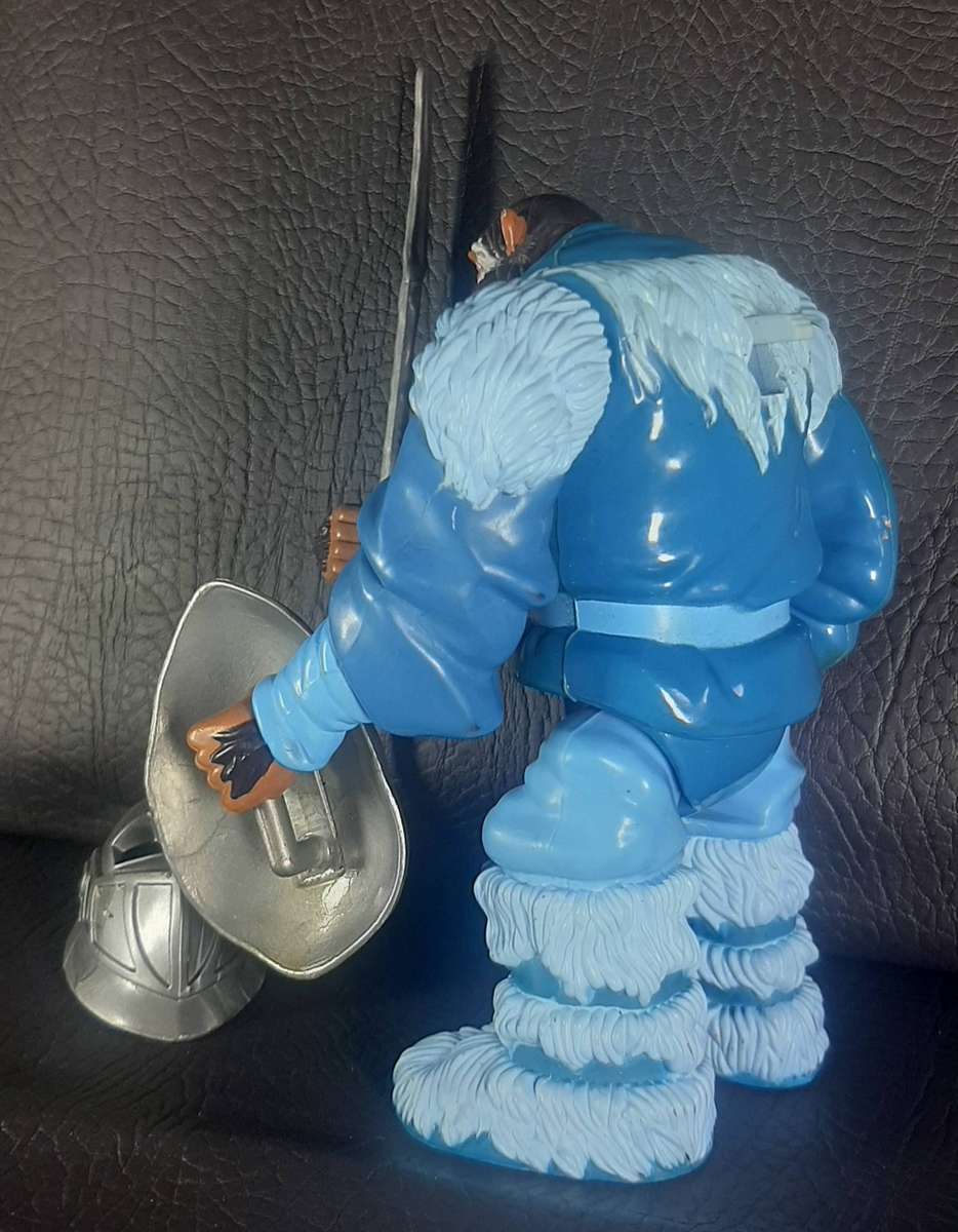 SNOWMAN OF HOOK MOUNTAIN  SERIES TWO (1986)  THUNDERCATS ALLY WITH SPEAR & HELMET  LJN