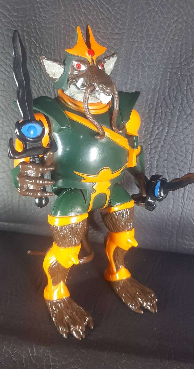 RATAR-O  SERIES TWO (1986)  MUTANT COMMANDER WITH SWORD & HELMET  THUNDERCATS VILLAIN  LJN