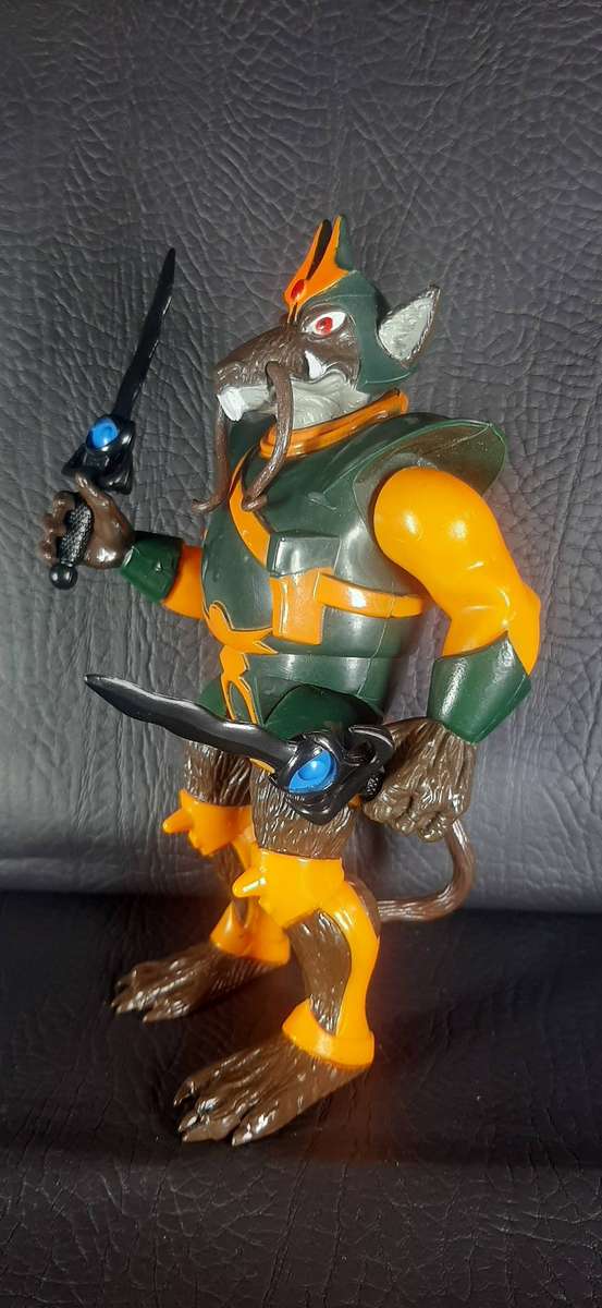 RATAR-O  SERIES TWO (1986)  MUTANT COMMANDER WITH SWORD & HELMET  THUNDERCATS VILLAIN  LJN