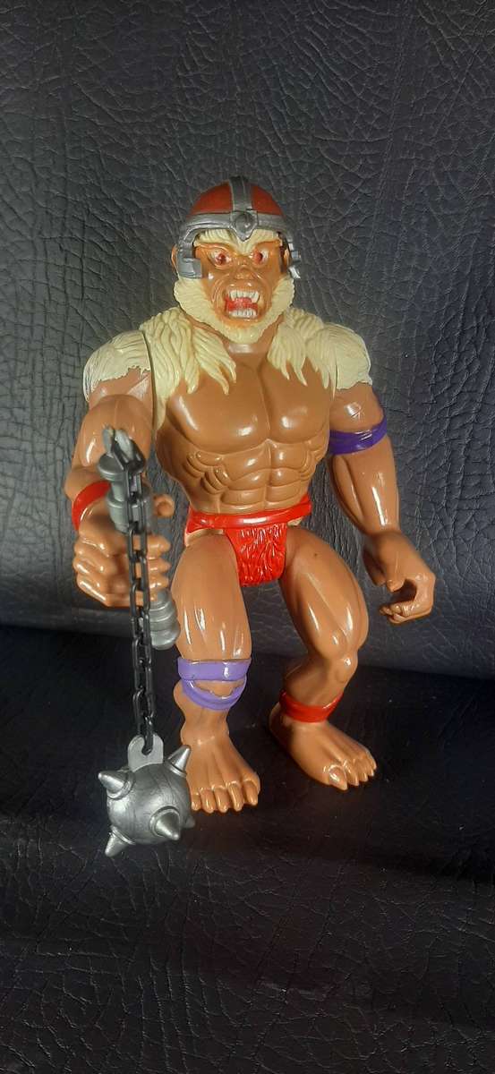 MONKIAN  SERIES ONE (1985)  MUTANT APE WARRIOR WITH BATTLE CLUB  THUNDERCATS VILLAIN  LJN
