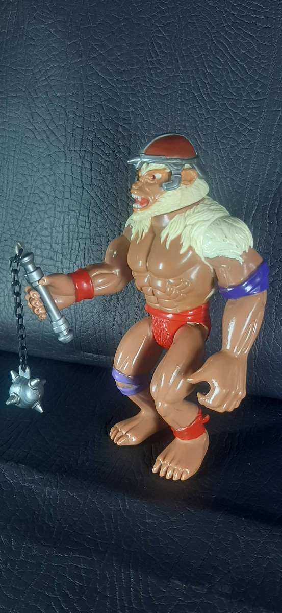 MONKIAN  SERIES ONE (1985)  MUTANT APE WARRIOR WITH BATTLE CLUB  THUNDERCATS VILLAIN  LJN