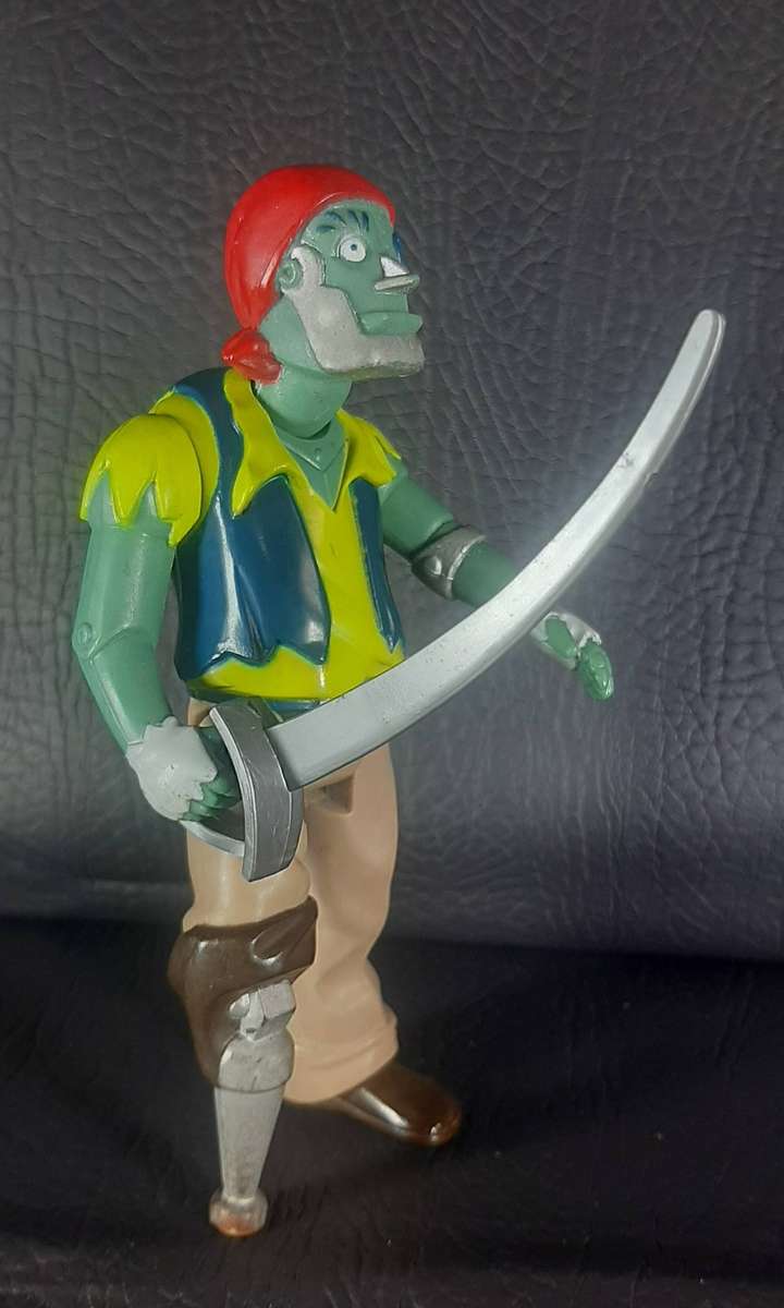 CAPTAIN CRACKER  SERIES THREE (1987)  CYBORG PIRATE WITH SWORD  THUNDERCATS VILLAIN  LJN