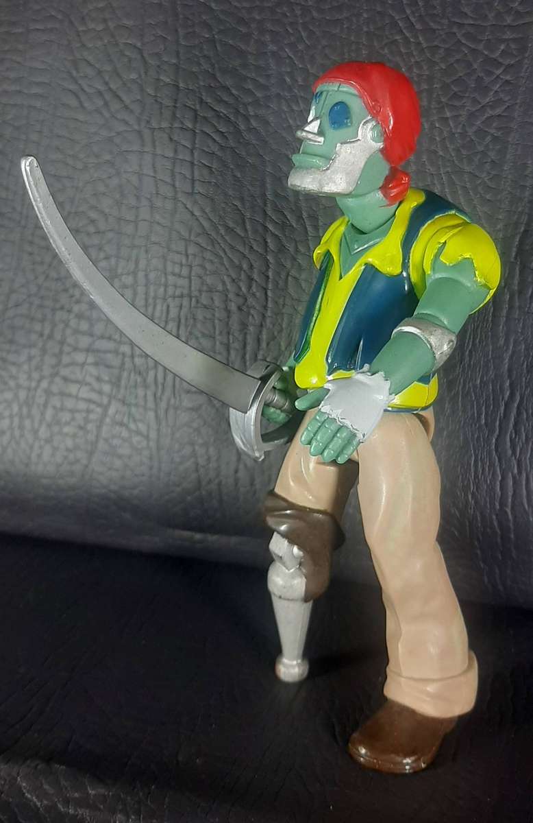 CAPTAIN CRACKER  SERIES THREE (1987)  CYBORG PIRATE WITH SWORD  THUNDERCATS VILLAIN  LJN