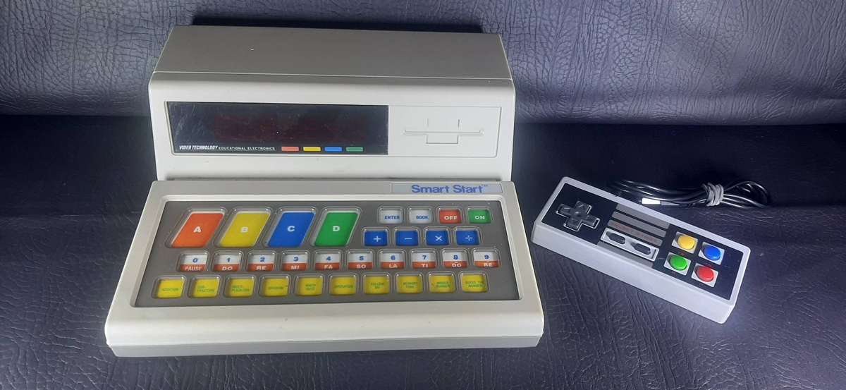 1987 Smart Start Vintage Math Computer Toy with Remote